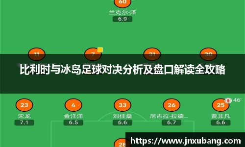 比利时与冰岛足球对决分析及盘口解读全攻略